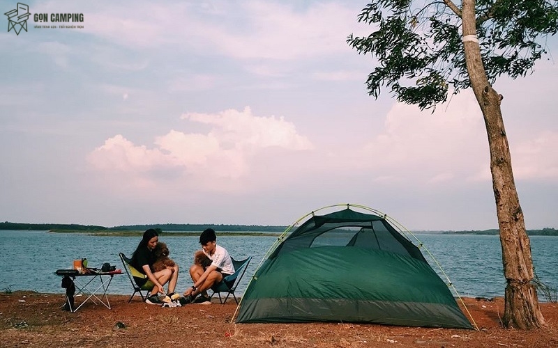 Kinh Nghiệm Camping Hồ Trị An