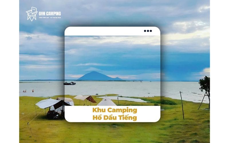 khu camping hồ dầu tiếng