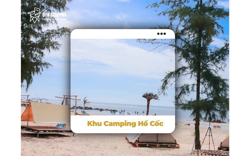 Khu camping hồ cốc