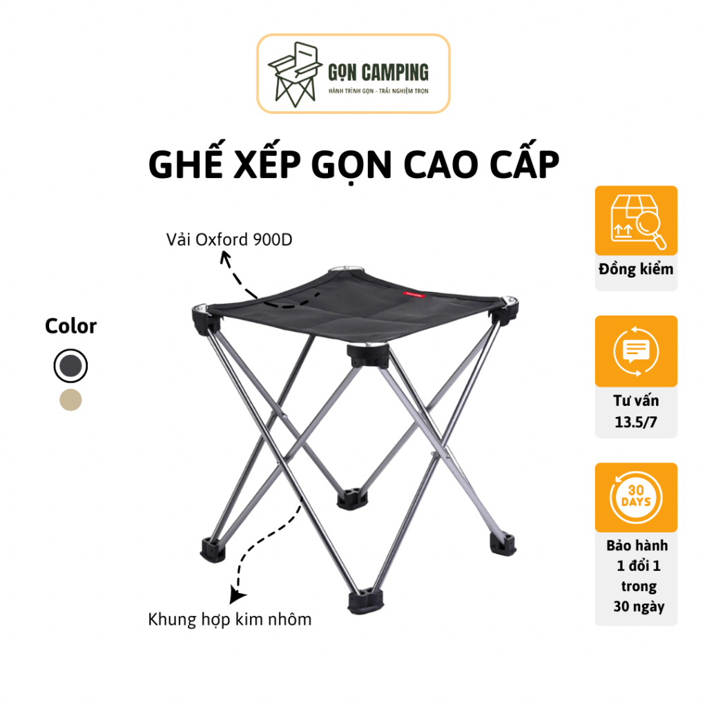 Ghế gấp gọn của Gọn camping