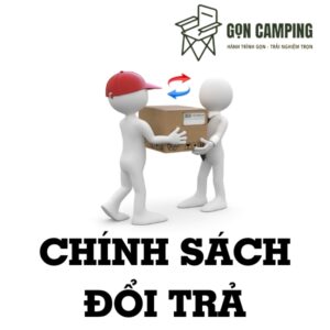 Chính sách đổi trả của Gọn Camping.