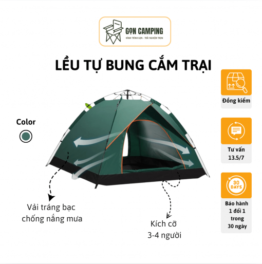 Lều cắm trại Gọn Camping