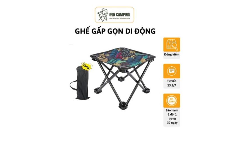 Ghế gấp gọn di động 