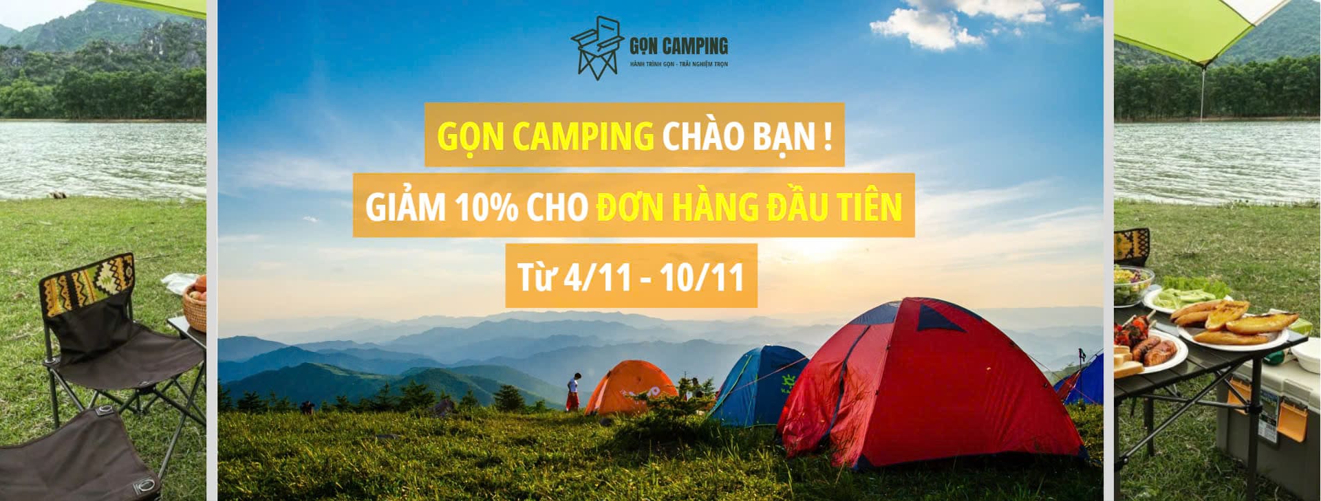 Banner của Gọn Camping 3