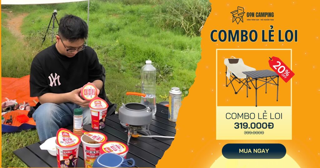 combo lẻ lôi Gọn Camping