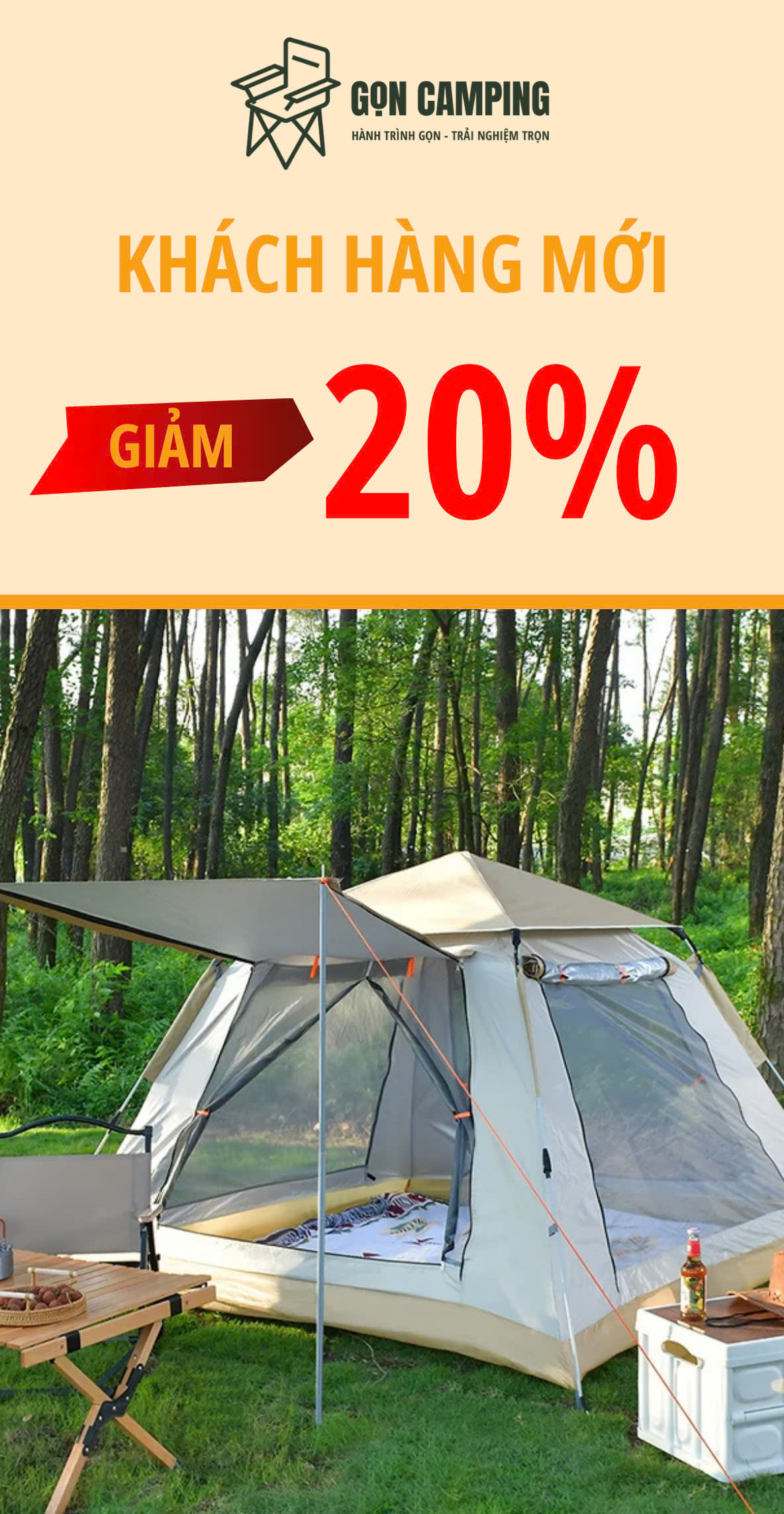 Ưu đãi của Gọn Camping