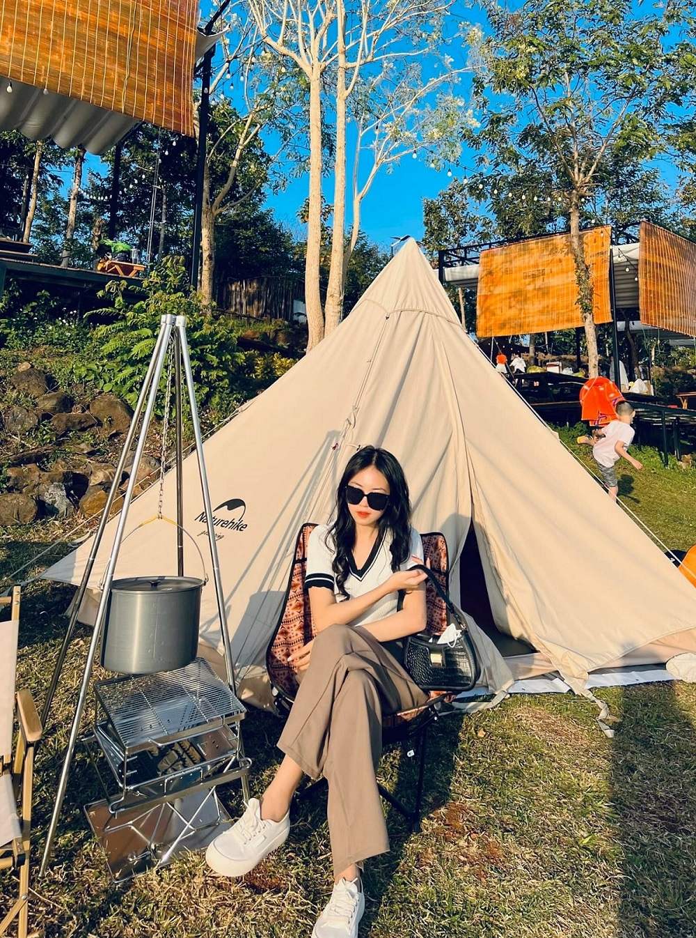 Hình ảnh khách hàng tại Gọn Camping